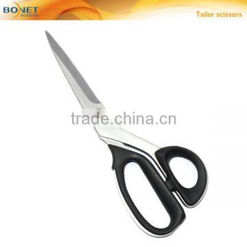 STA0017 CE qualified 10'' 4.0mm thickness titanium coating precision grinding blades nylon handle high quality tailor scissor