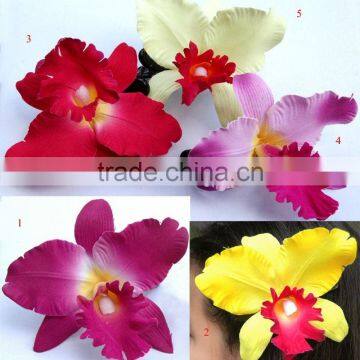 Flower head Cattleya orchid 12.5x12cm (4.5 inch)