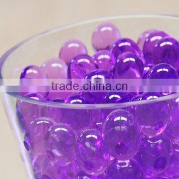 one pound bag of purple water beads pearls wedding tower vase filler