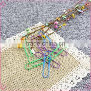 Paper Clip Metal Fashion Modelling Colorful Paper Clips 28mm