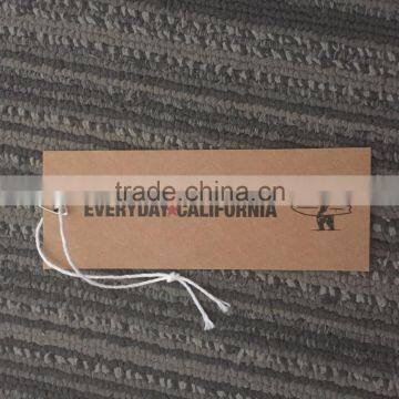 2017 Customized Jeans Hang Tags Swing Tags With Cotton Rope photo-3