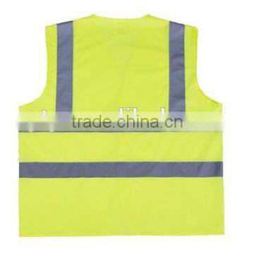 2017Children reflective safety vest EN471 cheapest yellow safety vest