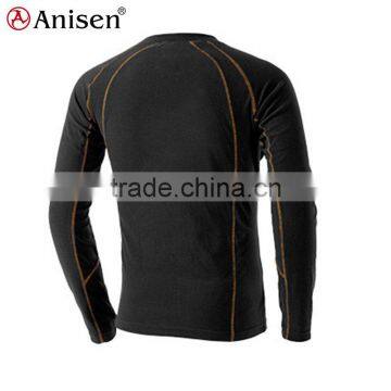 Wholesale Breathable Light Black Fleece Men Hoodie photo-2