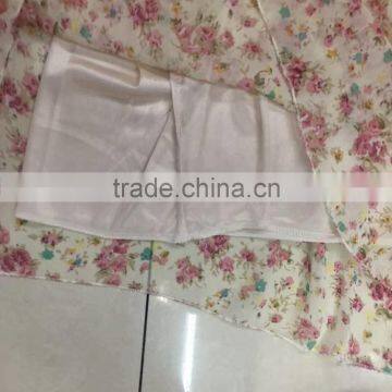 Women Flower Printed Fancy Chiffon Dress Stocklots photo-6