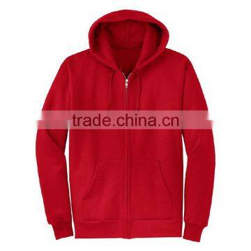 Blank Design Zip-up Fashion Style Wholesale Man Fleece Custom Hoodie Printing photo-6