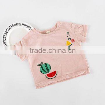 S17372A Latest Children Summer Clothes Boys Short Sleeve t Shirt photo-6