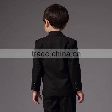 Korea Style Children Clothes Set For Wedding Black Suit For Ring Bearer Boys Clothing B-NB-CS905-18 photo-4
