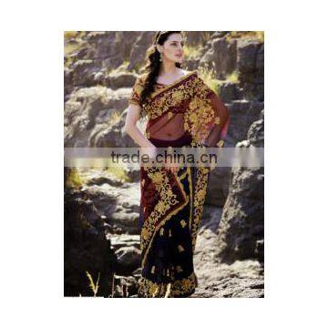 Attractive Party Wear Sarees SKU#17525