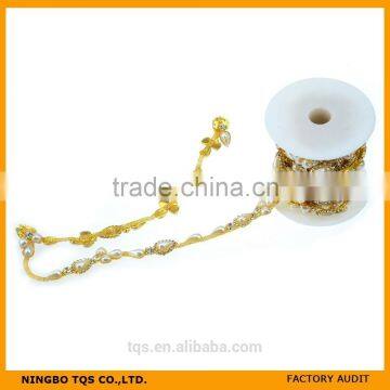 High Quality Hot Sell Pearl&Rhinestone Trimming for Dress Decoration