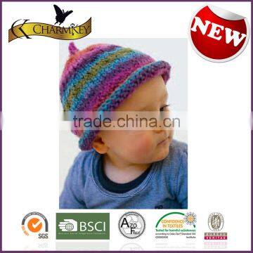Charmkey Mixed Color Euro Baby Yarn 100% Polyester Textured Yarn for Baby Sweater photo-5