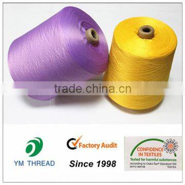 Cone Dyed Ring Spun 100% Polyester Yarn 16/1 20/1 30/1 for Knitting photo-5
