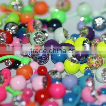 2017 Painting Body Jewelry Ear Gauges Ear Kits Flesh Tunnel