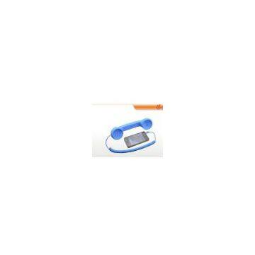 OEM and ODM  professional portable blue color phone Anti Radiation Headset with 3.5mm plug