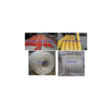 supply mooring rope, pp rope,uhmwpe rope