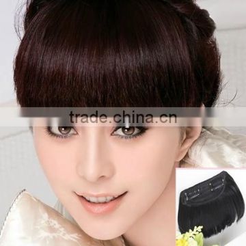 clip in human hair bangs