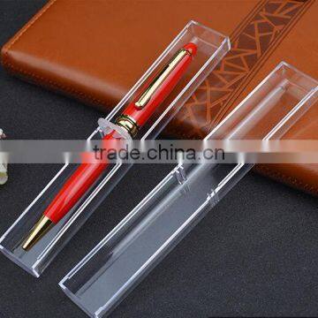 High Quality Laser Logo Heavy Ballpoint Twist Business Metal Pen Box Gift Set photo-4