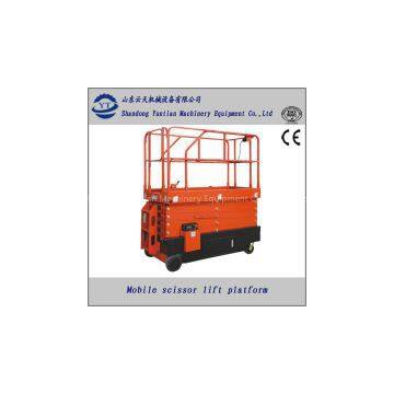 Electric Self-propelled Hydraulic Scissor Lift Platform photo-3