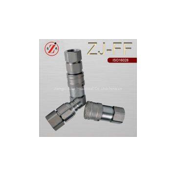 ZJ-FF ISO16028 Flat Face Type Hydraulic Quick Coupling