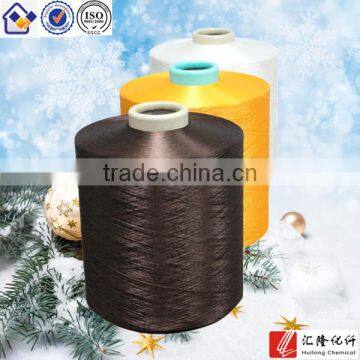 150D DTY yarn polyester dope dyed filament yarn for lace