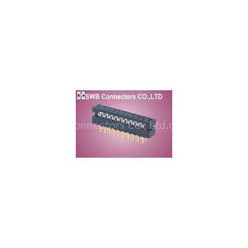 IDC Socket Connector Wafer , Female 1.0mm Pitch Wire to Board Conn