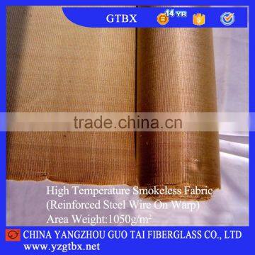 31oz/sy,1050g/m2 High Temperature Smokeless Fiberglass Fabric