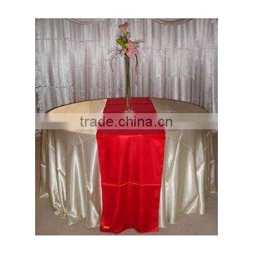 Satin table runner decoration table runner colorful table runner