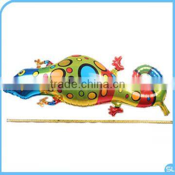 New design Gecko helium balloons Baby Shower Party Decoration for Wedding decorations aluminium