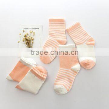 B40969A Wholesale 1 to 12 years autumn and winter kids stripes socks