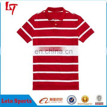 Dropship full sublimation striped wholesale polo shirt/ Polo man from China