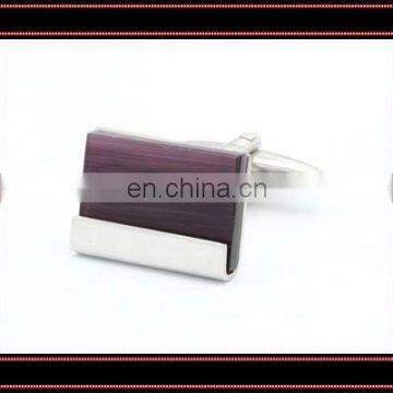 fashion purple cats eye cufflinks