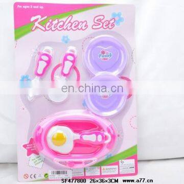 Big Kitchen set Toy,Siliconettensil Set,Colorful Kitchen