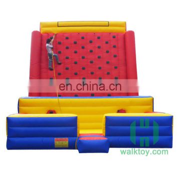 HI high quality hot sale inflatable climbing wall,inflatable wall