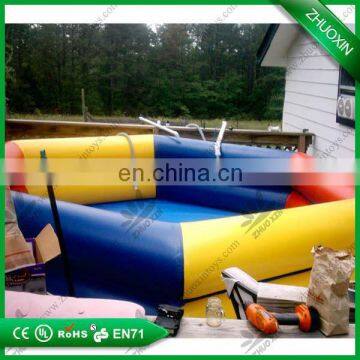 inflatable rectangular plastic pool with high quality