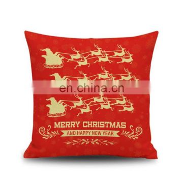 Custom felt christmas decorative home travel pillow cover