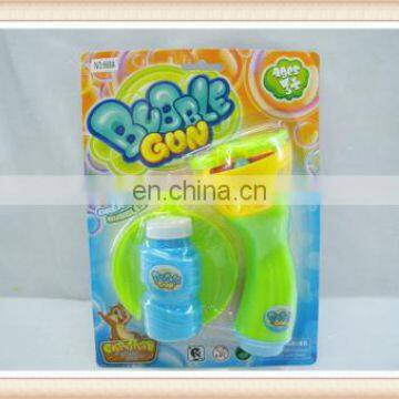 Battery operated fan bubble toy