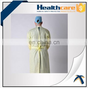 disposable medical gown