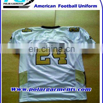 American football uniforms