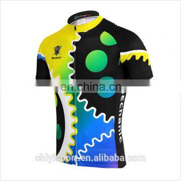 2016 Men's sublimation cycling jerseys/custom cycling clothing china manufacturer