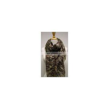 Animal Print Scarves design with different shape well