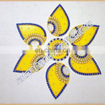 Acrylic Rangoli Diwali Decoration Home Decor Indian Handicrafts