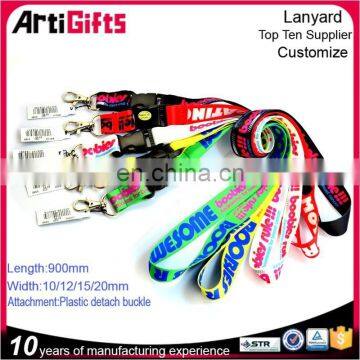 Artigifts cheap custom heat transfer lanyard no minimum on sale