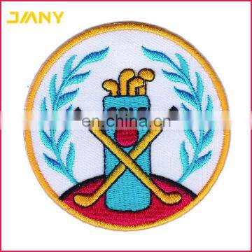 Custom Iron on Patch Embroidered Patches Application Golf Badge Sport Club