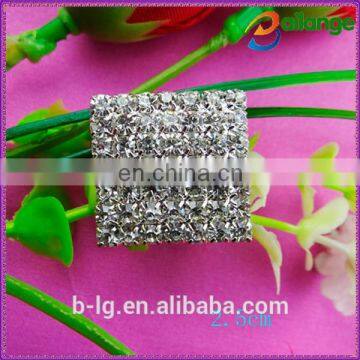 Trade assurance Supplier Bailange China wholesale new fashion crystal rhinestone buttons flat back