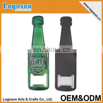 Tourist souvenirs promotional items bottle shape key chain magnet opener