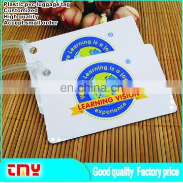 Personalized Custom Vinyl Plastic Pvc Luggage Tag ,Hard Plastic Pvc Luggage Tag Wholesale TMY-003 photo-3