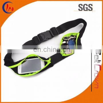 Polyester waterproof double running waist belt bag