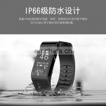Best Health Tracker ECG PPG Smart Fit Band with Step/Sleep/Heart Rate and Blood Pressure Tracker