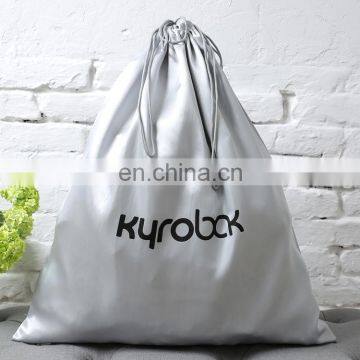 Wholesale custom large satin drawstring bags