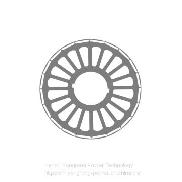 Silicon steel stator lamination