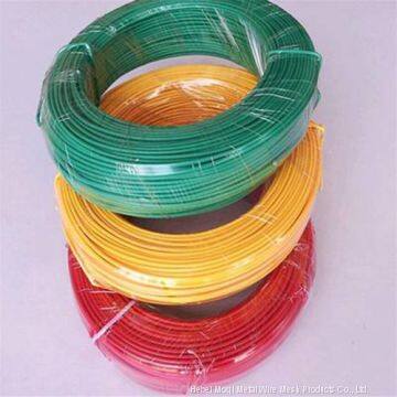 factory direct supply hot sales high quality insulation flexible pvc coated gi iron wire(ISO9001)